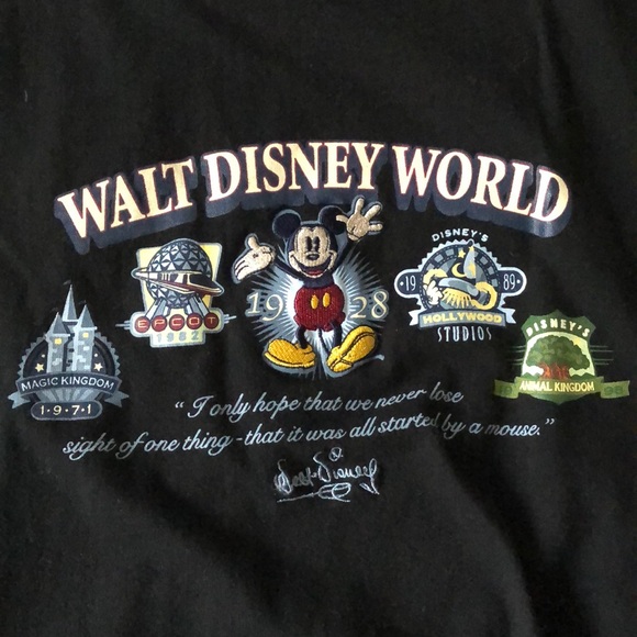 Vintage Walt Disney Word Tee - Picture 3 of 4